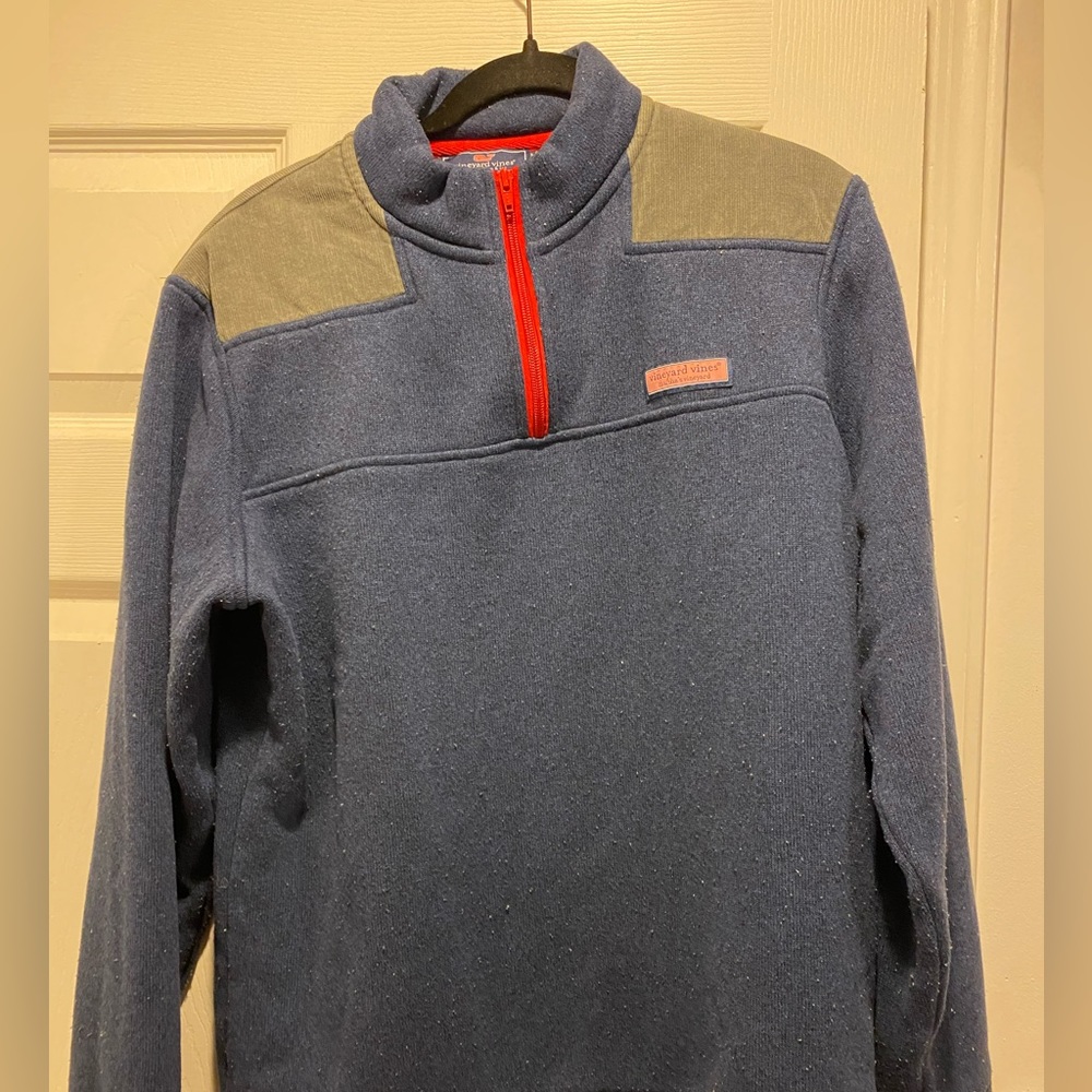 Vineyard vines men’s quarter zip sweater